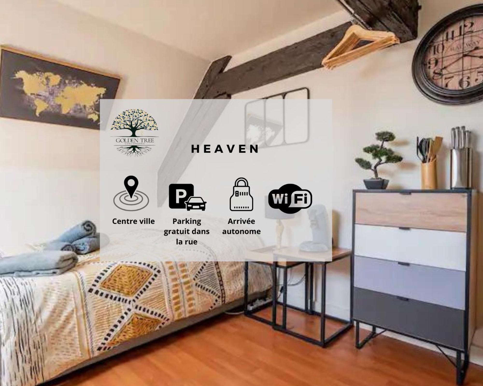 Heaven - Golden Tree - Wifi - 20 Min St-Croix & Center Parcs Apartment Sarrebourg Bagian luar foto